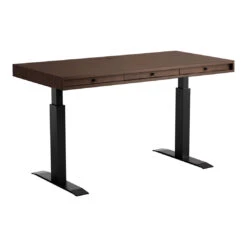 JFK Home Desk - Height Adjustable Legs 14 JFK Home Desk - Height Adjustable Legs -Danish Design Store NORR11 JFK Home Desk Hydraulic Legs Smoked Brown Packshot 2