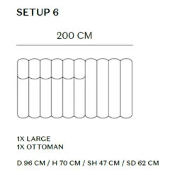 Studio Modular Sofa - Setup 6 11 Studio Modular Sofa - Setup 6 -Danish Design Store NORR11 Studio Setup 6