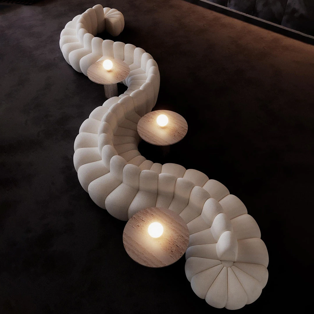 Jagger Dining Modular Sofa W/ Side Upholstery Cover - Segments 5 Jagger Dining Modular Sofa W/ Side Upholstery Cover - Segments - Image 3