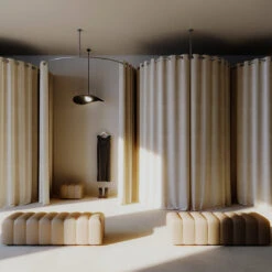 Studio Bench -Danish Design Store NORR11 West Timber Court Studio Pouf and Bench 7