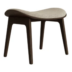 Elephant Lounge Stool - Seat Upholstered 24 Elephant Lounge Stool - Seat Upholstered -Danish Design Store NORR11Elephant Lounge Stool UpholsteredBarnum Boucle Col 3 Oak Dark Smoked 2