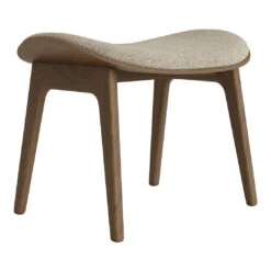 Elephant Lounge Stool - Seat Upholstered 27 Elephant Lounge Stool - Seat Upholstered -Danish Design Store NORR11Elephant Lounge Stool UpholsteredBarnum Boucle Col 3 Oak Light Smoked 2
