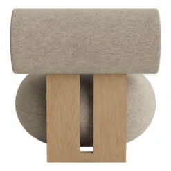 Hippo Lounge Chair 29 Hippo Lounge Chair -Danish Design Store NORR11Hippo Lounge ChairBarnum Boucle Col 3 Oak Natural