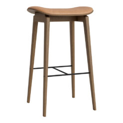Danish Design Store 31 Danish Design Store -Danish Design Store NORR11NY11 Bar Stool LowDunes Camel 21004 Oak Light Smoked