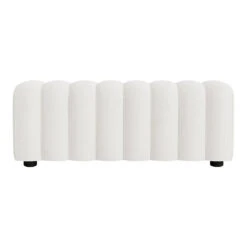 Studio Bench -Danish Design Store NORR11 STUDIO BENCH BARNUM BOUCLE COL 1 front