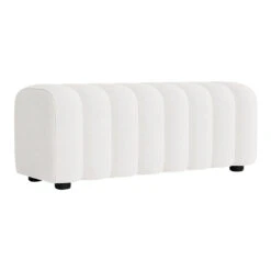 Studio Bench -Danish Design Store NORR11 STUDIO BENCH BARNUM BOUCLE COL 1 side