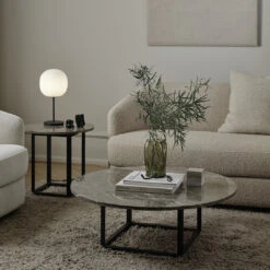 New Works Florence Side Table 27 New Works Florence Side Table -Danish Design Store New Works Spring 2021 Florence Coffee and Side Table Gris du Marais Lantern Table Lamp 4bbd27f1 fce2 495d a2f0 0066c7e53cbd