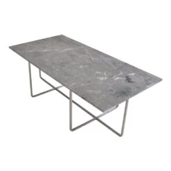 OX Denmarq Ninety Table 19 OX Denmarq Ninety Table -Danish Design Store Ninety 120x60x40 stainless steel grey marble