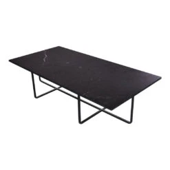 OX Denmarq Ninety Table 16 OX Denmarq Ninety Table -Danish Design Store Ninety 60x120 black Marquina black frame