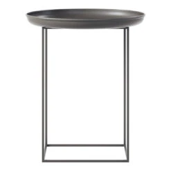 Duke Side Table 19 Duke Side Table -Danish Design Store Norr11 Duke Side Table Earth Black