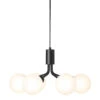Apiales 6 Chandelier 1 Apiales 6 Chandelier -Danish Design Store Nuura Apiales 6 satin black opal 1 on 300dpi AW22