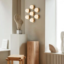 Liila Star Wall Light -Danish Design Store Nuura Liila 7 Star Opal lifestyle 1