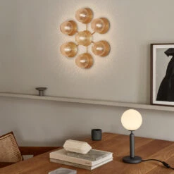 Liila Star Wall Light -Danish Design Store Nuura Liila 7 Star Optic Miira Table Opal lifestyle 1
