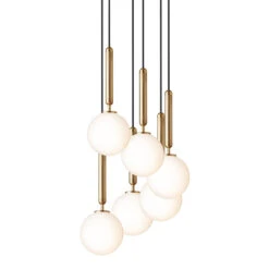 Miira 6 Chandelier 25 Miira 6 Chandelier -Danish Design Store Nuura Miira 6 brass opal 2 on 300ppi AW20 2362x3543px
