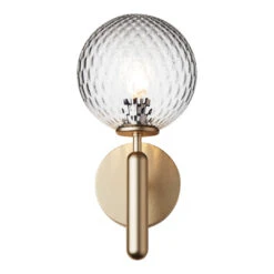 Miira Wall Light -Danish Design Store Nuura Miira Wall Brass Optic Clear 1 300dpi
