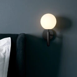 Miira Wall Light -Danish Design Store Nuura Miira wall opal lifestyle 2