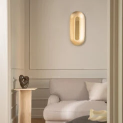 Sasi Wall Light -Danish Design Store Nuura SasiLargeBrass lifestyle 3