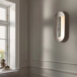 Sasi Wall Light -Danish Design Store Nuura SasiLargeSilver lifestyle 1