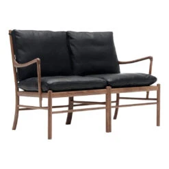 OW149-2 Colonial Sofa 20 OW149-2 Colonial Sofa -Danish Design Store OW149 2 Colonialsofa SIF98black walnut oil side