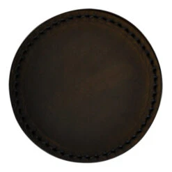 OX Denmarq OX Leather Coaster - 5 Pcs -Danish Design Store OX COASTERS black leather
