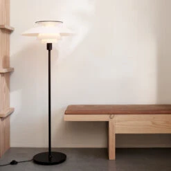 Louis Poulsen PH 80 Floor Lamp -Danish Design Store PH80 White AW21 08150