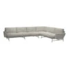 Fritz Hansen Lissoni Corner Sofa - 6-Seater 1 Fritz Hansen Lissoni Corner Sofa - 6-Seater -Danish Design Store PL117S Sofa Clay0012 Steel