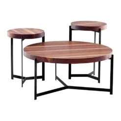 Plateau Side Table 13 Plateau Side Table -Danish Design Store PLATEAU H M L walnut black lacquered steel 2019