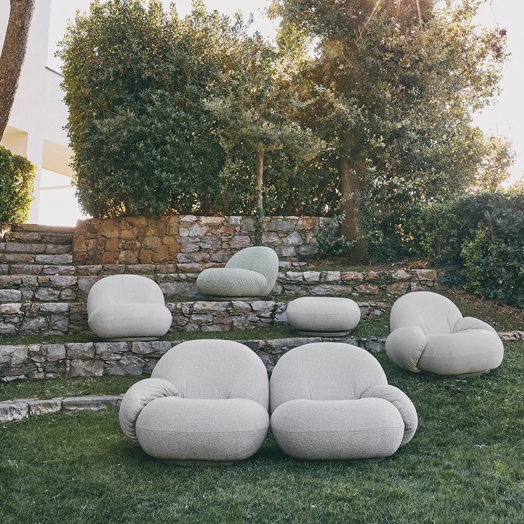 Gubi Pacha Outdoor Swivel Lounge Chair 22 Gubi Pacha Outdoor Swivel Lounge Chair - Image 20