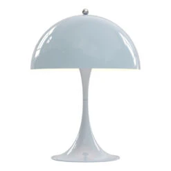 Louis Poulsen Panthella 250 Table Lamp -Danish Design Store Panthella Mini PaleBlue 2812 6K ON OK 09152