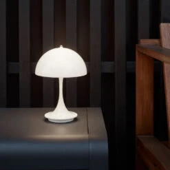 Louis Poulsen Panthella 160 Table Lamp - Portable 27 Louis Poulsen Panthella 160 Table Lamp - Portable -Danish Design Store Panthella Portable Outdoor Closeup 07220 70f38d1a 33e9 4569 aa85 6246fb7d990b
