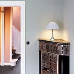 Louis Poulsen Panthella 320 Table Lamp -Danish Design Store Panthella320 Grey Opal Interior SS22 08457