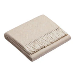 Sibast Alpaca Throw 15 Sibast Alpaca Throw -Danish Design Store Plaid Alpaka Wool Blend Beige Fishbone 2