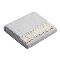 Sibast Alpaca Throw 16 Sibast Alpaca Throw -Danish Design Store Plaid Alpaka Wool Blend Grey Fishbone