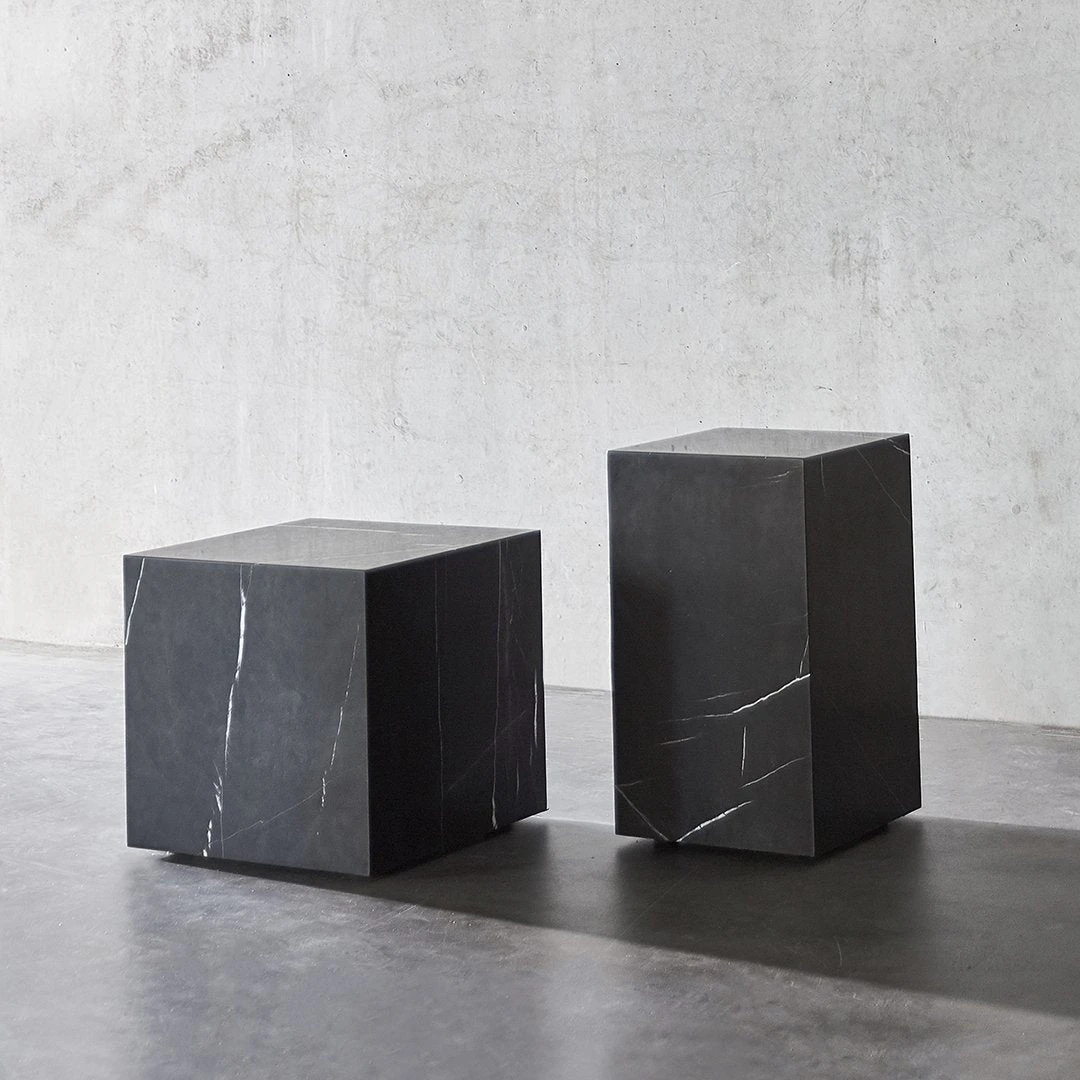 Marble Plinth Side Table - Tall 21 Marble Plinth Side Table - Tall - Image 19