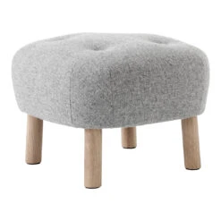 Little Petra Pouf ATD1 -Danish Design Store Pouf ATD1 Oiled Oak w. Hallingdal 130