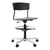 Pure X Conference Chair - 5-Star Base W/ Casters & Footrest 2 Pure X Conference Chair - 5-Star Base W/ Casters & Footrest -Danish Design Store Pure X chair w. footring frame chrome seat and back Dusty Olive 1