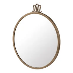 Gubi Ponti Randaccio Wall Mirror 9 Gubi Ponti Randaccio Wall Mirror -Danish Design Store Randaccio WallMirror Round 42 AntiqueBrass F3Q