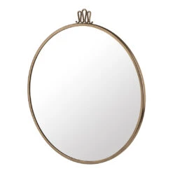 Gubi Ponti Randaccio Wall Mirror 10 Gubi Ponti Randaccio Wall Mirror -Danish Design Store Randaccio WallMirror Round 60 AntiqueBrass F3Q