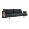Recast Plus Sofa - W/ Wood Arms -Danish Design Store Recast Sofa Dark Wood Wood Arms 515 16 1