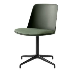 Rely HW17 Chair - 4-Star Swivel Base W/ Return 31 Rely HW17 Chair - 4-Star Swivel Base W/ Return -Danish Design Store Rely HW12 amp HW17 Bronze Green amp Canvas 0926 w. Black base 07316124 c4b8 4add b3f6 dbf3781dfe67