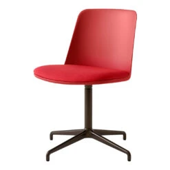 Rely HW17 Chair - 4-Star Swivel Base W/ Return 29 Rely HW17 Chair - 4-Star Swivel Base W/ Return -Danish Design Store Rely HW12 amp HW17 Vermillion Red amp Hallingdal 680 w. Bronzed base e6f703f9 3877 4c83 aa5b 5d2b71be0d82