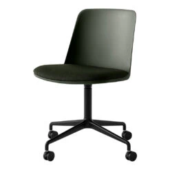 Rely HW22 Chair - 4-Star Swivel Base W/ Casters -Danish Design Store Rely HW22 Bronze Green amp Vidar 0972 w. Black base 3f20865d 5b38 4f9e 8ceb 206de3087dea