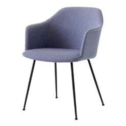 Rely HW35 Armchair - Tube Base 25 Rely HW35 Armchair - Tube Base -Danish Design Store Rely HW35 Black w. Re wool 658