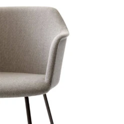 Rely HW35 Armchair - Tube Base 31 Rely HW35 Armchair - Tube Base -Danish Design Store Rely HW35 Bronze w. Re Wool 218 closeup