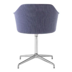 Rely HW45 Armchair - 4-Star Swivel Base W/ Return -Danish Design Store Rely HW40ampHW45 Polished Aluminium w. Re wool 658 Backview 9ad9edce 5146 46ef afd1 6eb0eef084b4