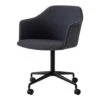 Rely HW50 Armchair - 4-Star Swivel Base W/ Casters 2 Rely HW50 Armchair - 4-Star Swivel Base W/ Casters -Danish Design Store Rely HW50 Black w. Re Wool 198