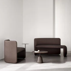 Rest Mounted Side Table 40 Rest Mounted Side Table -Danish Design Store Rest 1.5 2 str. Remix 3 col. 356 Coin Low Dark Brown Oak 300 dpi d32f5732 b109 4422 88c3 fd8ec694d038