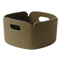 Muuto Restore Basket 34 Muuto Restore Basket -Danish Design Store Restore basket 28 28 27 brown green muuto 5000x5000 5b9994d8 12c7 4d66 bb2a b6b0957f7d41