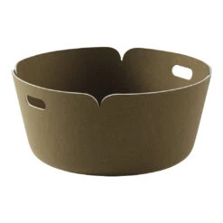 Muuto Restore Round Basket 15 Muuto Restore Round Basket -Danish Design Store Restore round basket brown green muuto 5000x5000 hi res