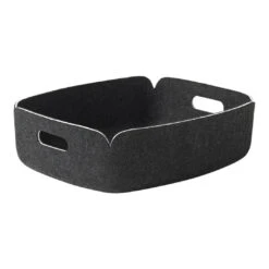 Muuto Restore Tray 27 Muuto Restore Tray -Danish Design Store Restore tray black melange 0000